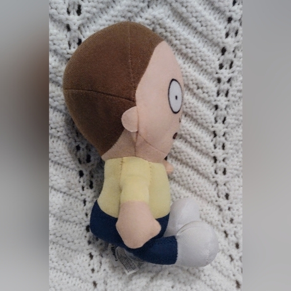 Morty Plush Toy Factory Adult Swim NEW Stuffed Doll 7" Rick And Morty - Picture 2 of 7